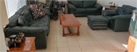 Leather 4pc Used Couch Set
