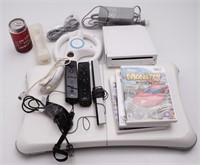 Console Wii, complète, avec 3 jeux, fonctionnelle