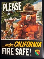 California Fire Safety Poster