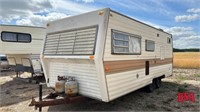 OFFSITE: 1972 Scamper 18' camper trailer,