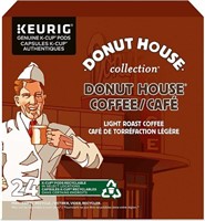 NEW (24CT) 1  PK Donut Coffee Regular K-Cup  Pods