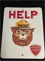 Virginia Department of Forestry Double Sided Sign