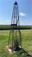 8 foot tall, windmill base without top