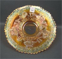 Fenton Marigold Coral Plate