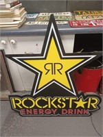 Rockstar Energy drink neon light sign: approx 30
