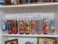 9 religious candles