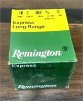 22 Rounds - .410ga 7-1/2 shot Remington