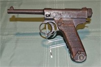 Japanese Nambu semi-auto pistol Type 14, 8x22mm, 4