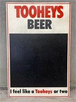 Original 1980’s TOOHEYS BEER Pub Blackboard