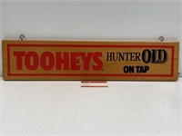 Original TOOHEYS HUNTER OLD ON TAP Hanging Timber