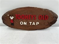 Original TOOHEYS ON TAP Foam Pub Sign 430x180
