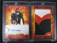 JAMARR CHASE ORIGINS RC AUTO PATCH BOOKLET /25