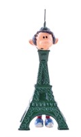 Gaston. Pixi Gaston déguisé en Tour Eiffel