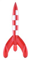 Tintin. Moulinsart La fusée lunaire, 60 cm