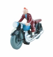 Tintin. Pixi Tintin à moto
