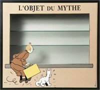 Tintin. Pixi La vitrine de l’Objet du Mythe