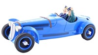 Tanguy et Laverdure. Aroutcheff  Roadster Delahaye