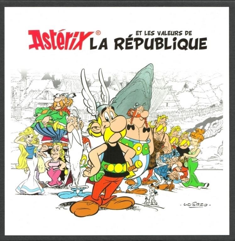 Astérix. Coffret Les valeurs de la République