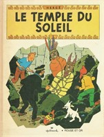 Tintin. Pop-hop Le temple du soleil. Eo de 1969