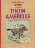 Tintin en Amérique. A4 de 1937, noir et blanc