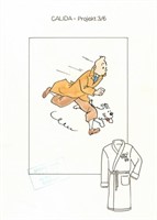 Tintin. Projet original Studios Aventures