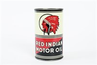 RED INDIAN MOTOR OIL IMP QT CAN