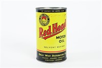 RED HEAD MOTOR OIL SOLVENT REFINED IMP QT CAN
