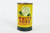 WHITE ROSE MOTOR OIL IMP QT CAN