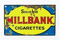 SMOKE MILLBANK CIGARETTES SSP SIGN