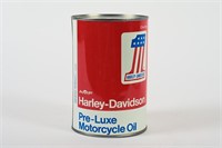 HARLEY-DAVIDSON PRE-LUXE MOTORCYCLE OIL LITRE CAN
