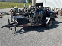 MillerTime 3500 lb welding trailer