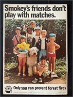 1960’s Don’t Play with Matches Poster