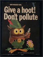 1970’s Woodsy Owl Poster