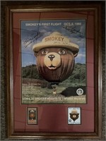 1993 Signed Framed Smokey’s First Flight