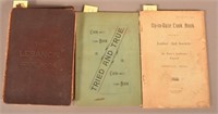 3 19th/20th c Penna Cook Books