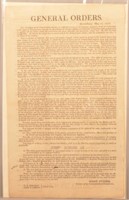 War of 1812 Recruitment Order Paper