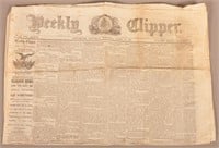 April 15 1865 Newspaper Lee Surrenders