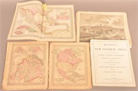 20 Maps from Mitchell's 1868 Atlas +