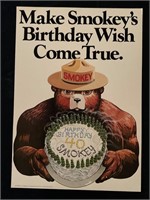 1980’s Smokey’s Birthday Wish Poster