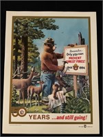 50th Anniversary California Fire Safety Poster