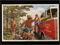 U.S. Dept. Of Forestry High Five Poster