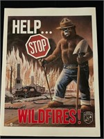 California Dept Of Forestry Fire Protection Poster