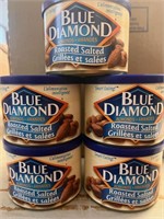 Roasted Salted Almonds BLUE DIAMOND 170g x5