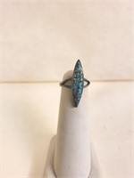 Handmade Sterling Silver Turquoise Ring
