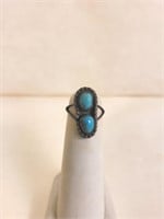 Handmade Sterling Silver Turquoise Ring