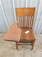 Vintage Wooden School Chair