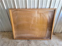 Vintage Wooden Display Cases w/ Plexiglass
