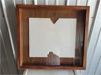 Vintage Wooden Display Case w/ Plexiglass