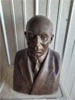 Vintage Bust of Charles S. Wells 1929 - 20" x 14"