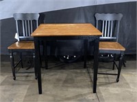 Wooden Dining Table with 2 Chairs 
Table Approx